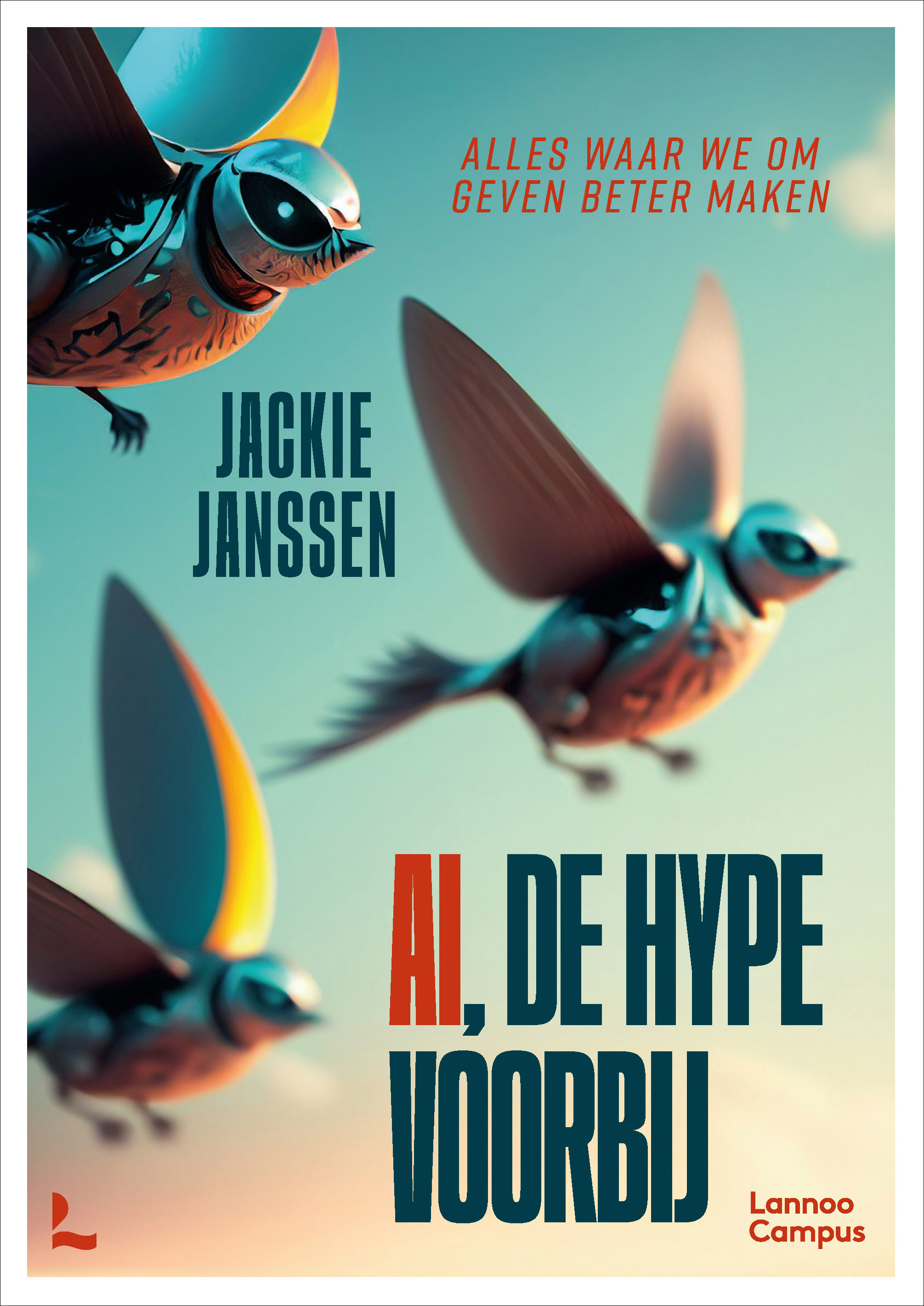 Boekomslag AI, De Hype Voorbij